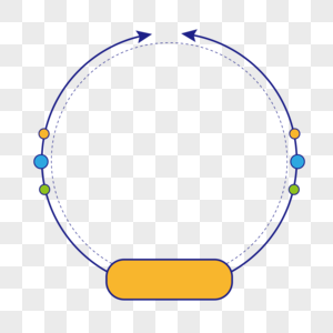 圆形创意边框图片
