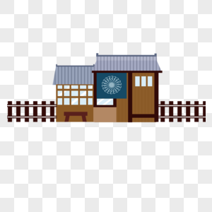 日式小屋图片