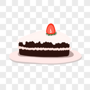 巧克力奶油草莓蛋糕图片