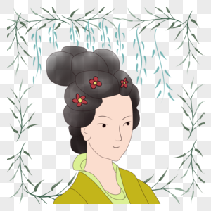 古代人物唐代美女高清图片