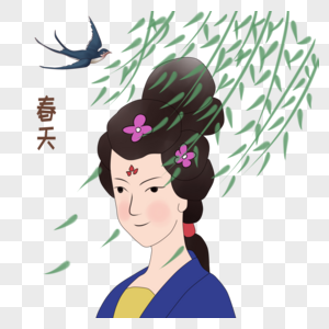 古代人物唐代美女高清图片