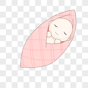 婴儿亲子节襁褓毯高清图片