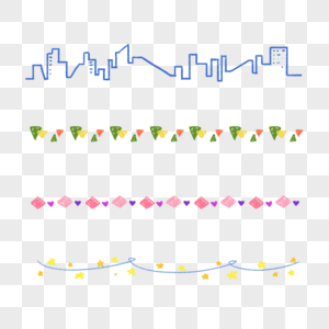 花纹分割线图片