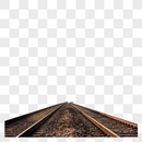 空旷的铁路图片