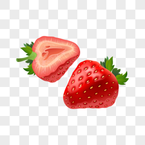 矢量草莓水果矢量高清图片