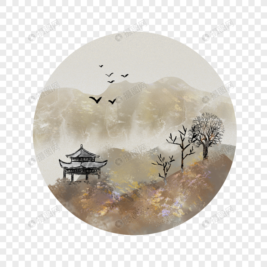 水墨风景画图片