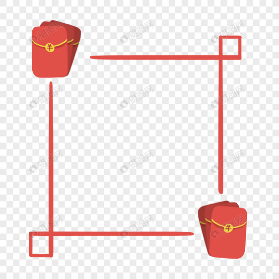 红包边框图片