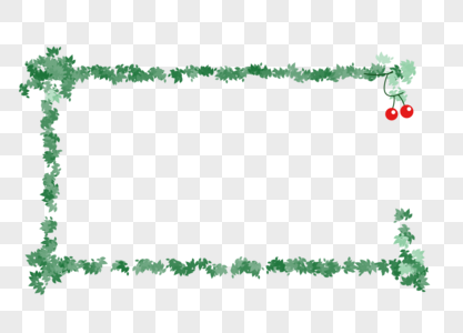 框架绿色自然框高清图片