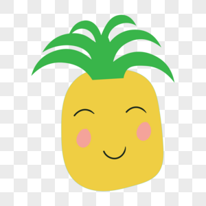可爱水果菠萝图片