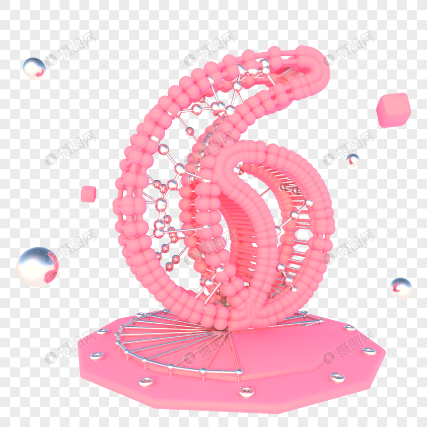 C4D数字立体舞台元素素材下载-正版素材401182688-摄图网