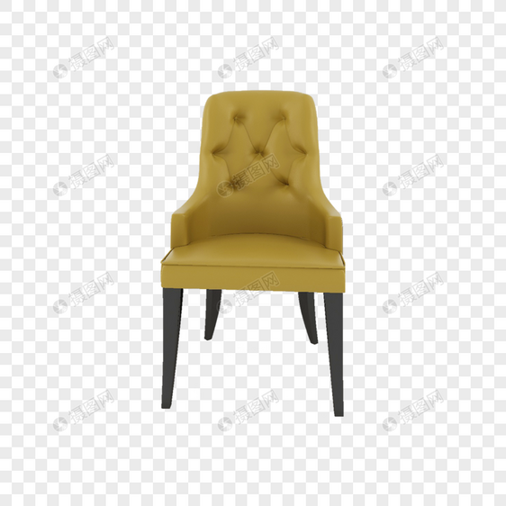 黄色椅子图片