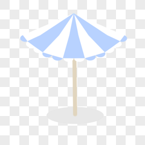 太阳伞沙滩太阳伞沙滩伞高清图片
