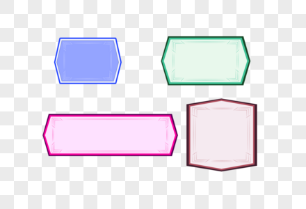 边框元素介绍框引线高清图片