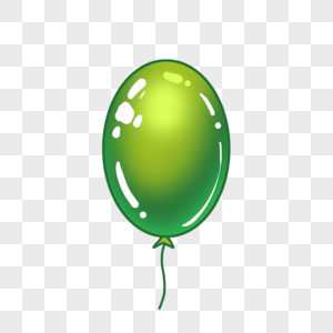 节日用深绿色气球图片