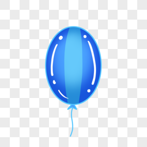 漂亮的深蓝色气球图片