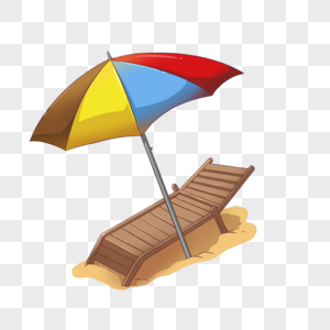 太阳伞椅子图片