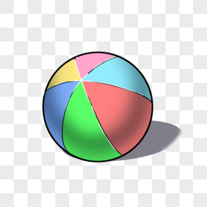 彩色球玩具图片素材