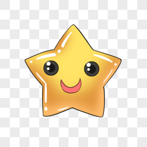 五角星的手绘图片