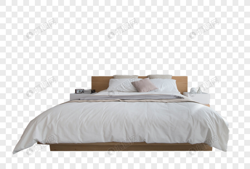 双人床元素素材下载 正版素材 摄图网