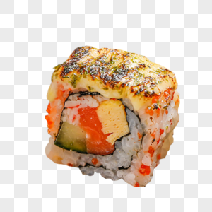 寿司卷日料元素高清图片