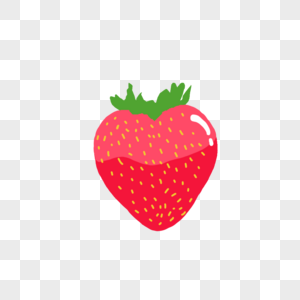 手绘新鲜美味水果草莓图片