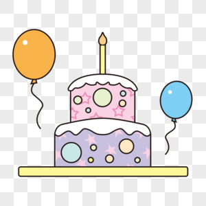 生日蛋糕粉色糕点高清图片