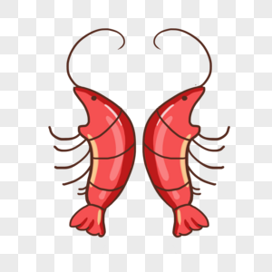 烤翅一对元素素材