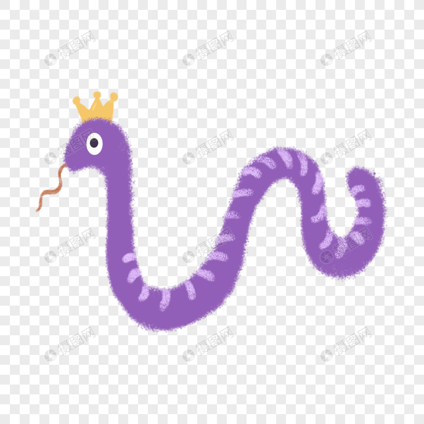 浅紫色的蛇图片