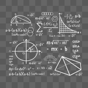 矢量数学公式高清图片