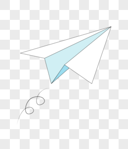 纸飞机矢量纸飞机高清图片