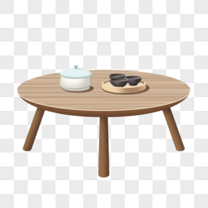木桌茶具木桌茶具高清图片