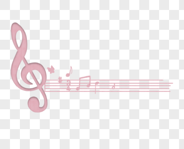 音符线条图片