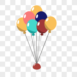 儿童节气球装饰素材图案图片