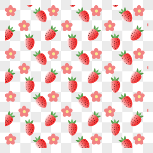 草莓底纹图片