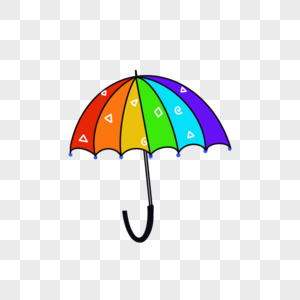 伞彩色太阳伞高清图片