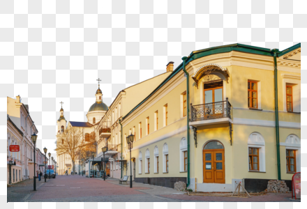 白俄维帖布斯克街道图片