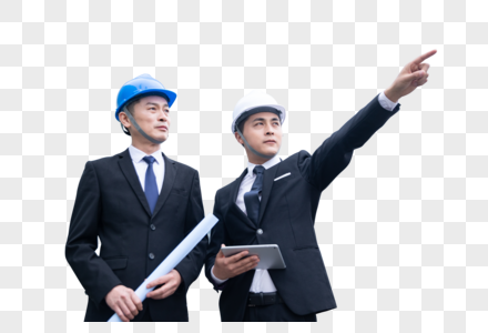 男性工程师建筑业企业资质高清图片