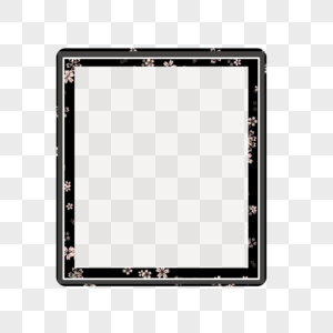 相框樱花相框素材高清图片