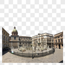 欧洲意大利建筑全景图图片