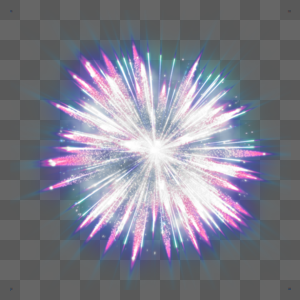 蓝色烟火特效元素素材下载 正版素材401208502 摄图网
