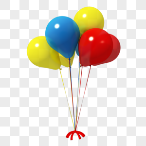 彩色节日气球图片