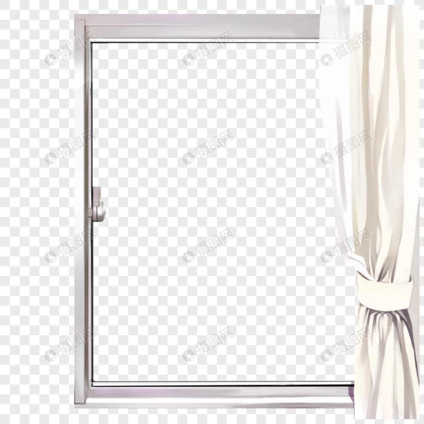 窗帘窗户边框图片
