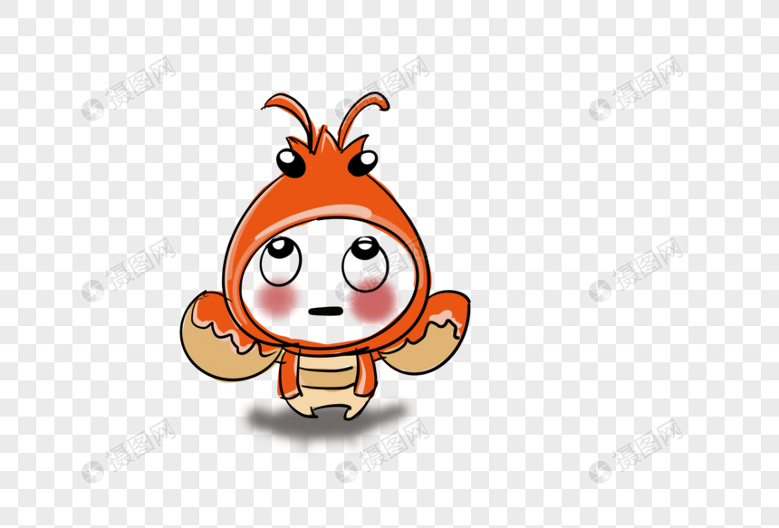 龙虾表情包图片