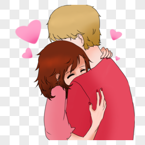 拥抱手绘_拥抱手绘图片_拥抱手绘图片素材大全_摄图网