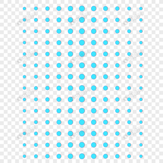 圆点网格科技感矢量元素图片