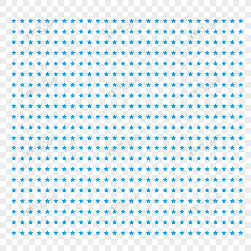 星星网格科技感矢量元素