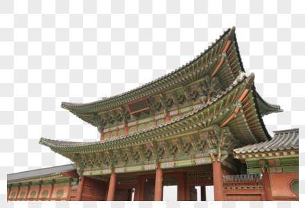 韩国首尔景福宫高清图片