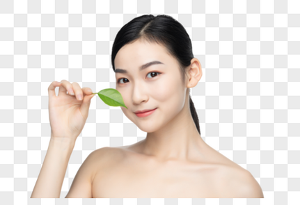绿色天然女性护肤元素素材下载 正版素材 摄图网