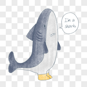 我是一只鲨鱼图片