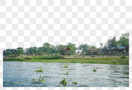 尼泊尔奇特旺国家公园河流风光图片